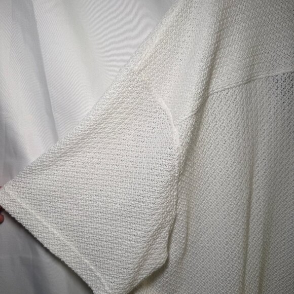 Goodfellow & Co. XXL White Camp Shirt - Picture 4 of 4